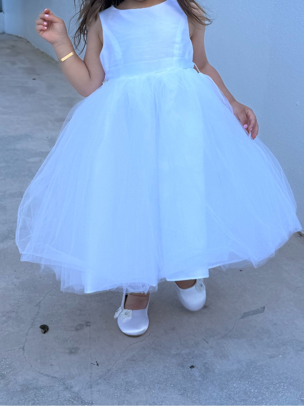 David’s bridal flower girl dress - Picture 3 of 3